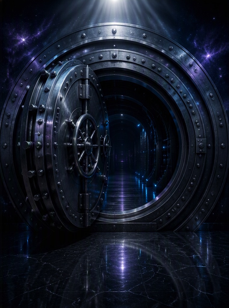 Open star vault doorway